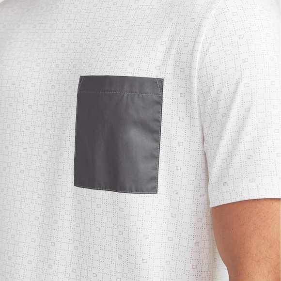 Printed Moisture-Wicking Performance Pocket TShirt - Picture 2 of 8